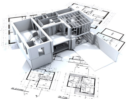 Reference 3D modelu domu na nákresech